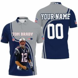 12 Tom Brady New England Patriots Highlight Career Signatures For Fans 3d Personalized Polo Shirt All Over Print Shirt 3d T shirt