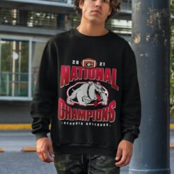 2021 Champions UGA Georgia Bulldog Celebration NCAA National Championship sweatshirt