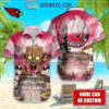 Arizona Cardinals NFL Hawaiian Groot Design Button Shirt Arizona Cardinals NFL Hawaiian Groot Design Button Shirt