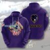 Baltimore Ravens American Pull Logo Hoodie 1