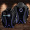 Baltimore Ravens Circle Curved Stripes Pattern Hoodie 2