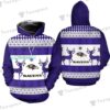 Baltimore Ravens Couple Reindeers Christmas Hoodie 2