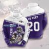 Baltimore Ravens Ed Reed Signature Hoodie 2