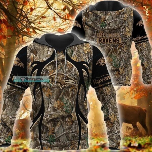 Baltimore Ravens Hunting Pattern Hoodie 2