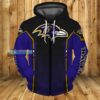 Baltimore Ravens Jogger Design Hoodie 1
