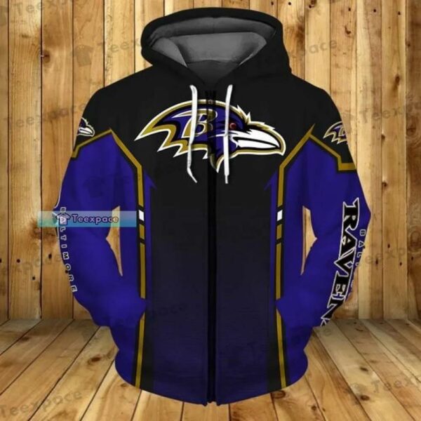 Baltimore Ravens Jogger Design Hoodie 1