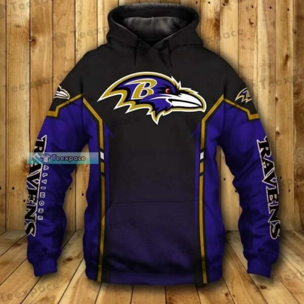 Baltimore Ravens Jogger Design Hoodie 2