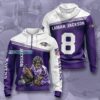 Baltimore Ravens Lamar Jackson Warrior Hoodie Baltimore Ravens Lamar Jackson Warrior Hoodie 1