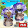 Baltimore Ravens NFL Hawaiian Groot Design Button Shirt Baltimore Ravens NFL Hawaiian Groot Design Button Shirt