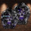 Baltimore Ravens Skull In Hell Fire Hoodie Baltimore Ravens Skull In Hell Fire Hoodie 1