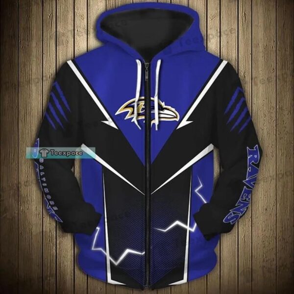 Baltimore Ravens Thunder Hoodie 1