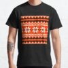 Bengals Holiday Sweater Pattern Classic T-Shirt Bengals Holiday Sweater Pattern Classic T Shirt