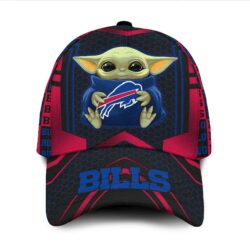 Buffalo Bills Baby Yoda All Over Print 3D Baseball Cap