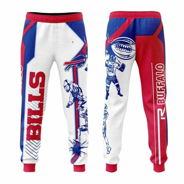 Buffalo Bills Mens Casual Sweatpants Sports Pants Football Gym Trousers Gifts