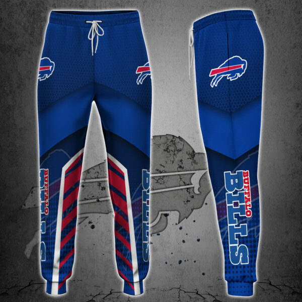 Buffalo Bills Mens Sweatpants Casual Drawstring Trousers Training Pants Fan Gift v4