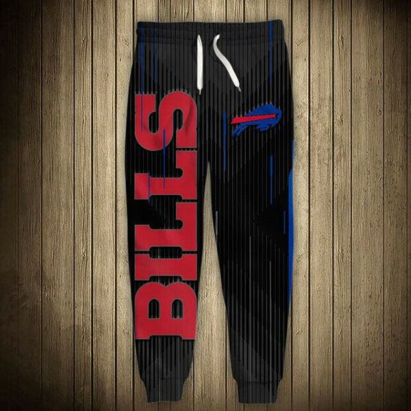 Buffalo Bills Mens Sweatpants Casual Drawstring Trousers Training Pants Fan Gift v9