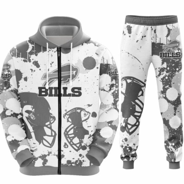 Buffalo Bills Tracksuit Outfits Men, graffity Hoodies Pants Jogging Sweatshirts Sweatpants