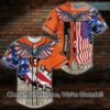 Cincinnati Bengals Baseball Jersey Camo USA Flag Bengals Gift Cincinnati Bengals Baseball Jersey Camo USA Flag Bengals Gift