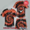 Cincinnati Bengals NFL Grateful Dead 3D Personalized Premium Baseball Jersey Cincinnati Bengals NFL Grateful Dead 3D Personalized Premium Baseball Jersey