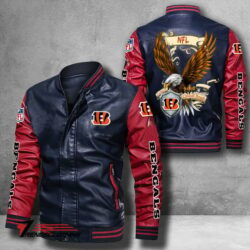 Cincinnati-Bengals-NFL-USEagle-Bomber-Leather-Jacket-custom-navy