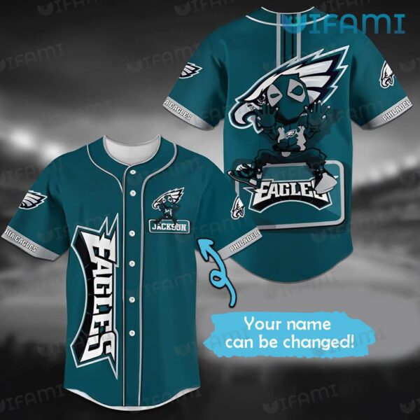 Custom Eagles Baseball Jersey Baby Spider Man Philadelphia Eagles Gift