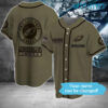 Custom Eagles Baseball Jersey Military Green Philadelphia Eagles Gift Custom Eagles Baseball Jersey Military Green Philadelphia Eagles Gift