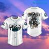 Eagles Baseball Jersey Batmen Brown Smith Watkins Philadelphia Eagles Gift Eagles Baseball Jersey Batmen Brown Smith Watkins Philadelphia Eagles Gift