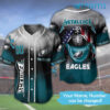 Eagles Baseball Jersey Skeleton Metallica USA Flag Custom Philadelphia Eagles Gift Eagles Baseball Jersey Skeleton Metallica USA Flag Custom Philadelphia Eagles Gift