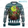 Eagles Christmas Sweater Wreath Grinch Football Philadelphia Eagles Gift Eagles Christmas Sweater Wreath Grinch Football Philadelphia Eagles Gift
