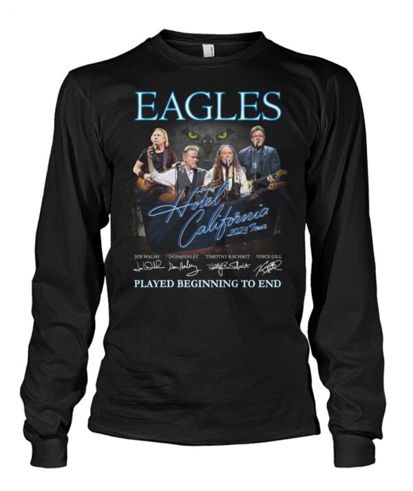Eagles Played Beginning To End T Shirt 3