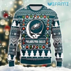 Eagles Ugly Sweater Grateful Dead Christmas Decorations Philadelphia Eagles Gift