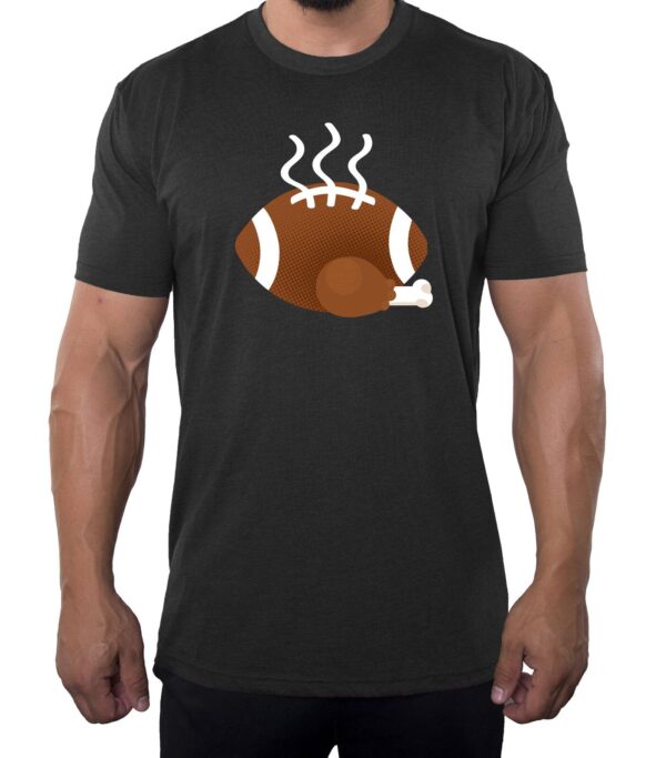 Football funny Turkey Mans Shirts Thanksgiving Football shirt T Shirts For Men