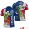 Grinch Stole Christmas Tennessee Titans Nfl I Hate Morning People Polo Shirt