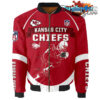Kansas City Chiefs NFL 3d Bomber Jacket Graphic Running - New arrivals Kansas City Chiefs NFL 3d Bomber Jacket Graphic Running - New arrivals