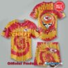 Kansas City Chiefs NFL Grateful Dead 3D Personalized Premium Baseball Jersey Kansas City Chiefs NFL Grateful Dead 3D Personalized Premium Baseball Jersey