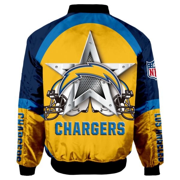Los Angeles Chargers Bomber Jacket Men Women-