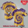 Minnesota Vikings NFL Grateful Dead 3D Personalized Premium Baseball Jersey Minnesota Vikings NFL Grateful Dead 3D Personalized Premium Baseball Jersey
