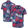NFL Buffalo Bills FOCO Thematic Button-Up full 3D Shirt NFL Buffalo Bills FOCO Thematic Button Up full 3D Shirt