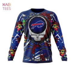 NFL Buffalo Bills Mix Grateful Dead Personalized Name Number Specialized new collection Kits 3D long sleeve