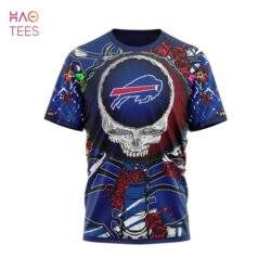 NFL Buffalo Bills Mix Grateful Dead Personalized Name Number Specialized new collection Kits 3D t shirt