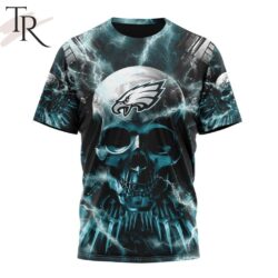 NFL Philadelphia Eagles Special Expendables Skull Design Hoodie NFL Philadelphia Eagles Special Expendables Skull Design Hoodie 8