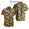 NHL Boston Bruins Crane Hawaiian Design Button Shirt NHL Boston Bruins Crane Hawaiian Design Button Shirt