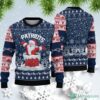 New England Patriots Christmas Santa Claus Pattern Ugly Christmas Sweater custom New England Patriots Christmas Santa Claus Pattern Ugly Christmas Sweater custom