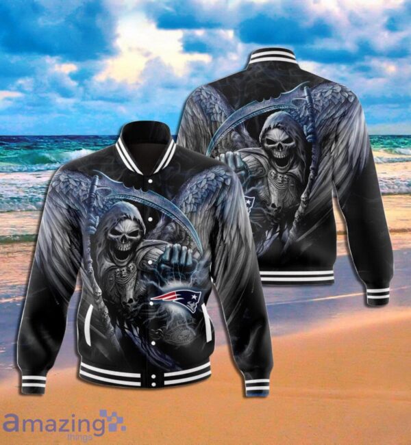 New England Patriots Death angle Full Print Baseball Jacket For Fans