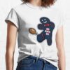 New England Patriots Gingerbread Man Classic T Shirt