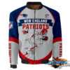 New England Patriots NFL 3d Bomber Jacket Graphic Running - New arrivals New England Patriots NFL 3d Bomber Jacket Graphic Running - New arrivals