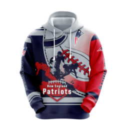 New England Patriots Pullover Hoodie Sweatshirt Football Hooded Jacket Fans Gift v4