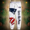 New England Patriots nfl Sweatpants Printed 3D custom for fan New England Patriots nfl Sweatpants Printed 3D custom for fan