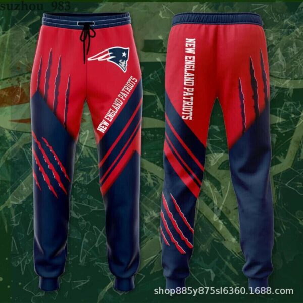 New England Patriots nfl Sweatpants Printed 3D custom monster claws for fan