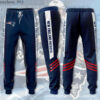New England Patriots nfl Sweatpants custom Red stripes 04 New England Patriots nfl Sweatpants custom Red stripes 04